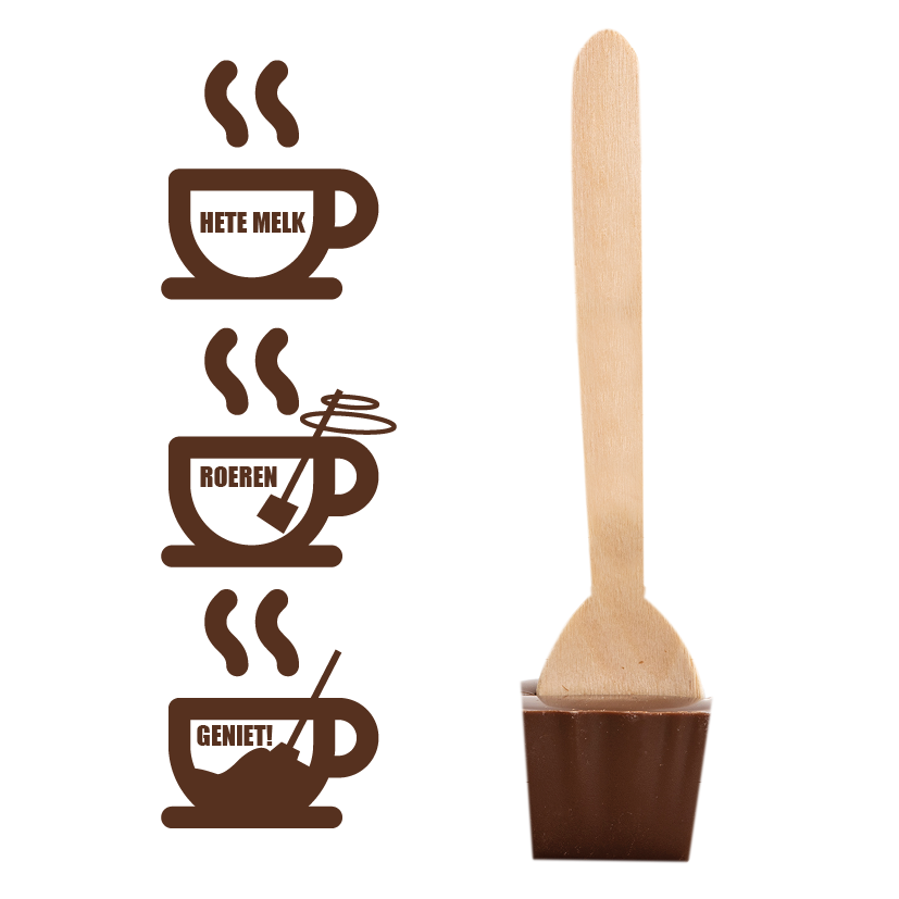 Chocolademelk spoon
